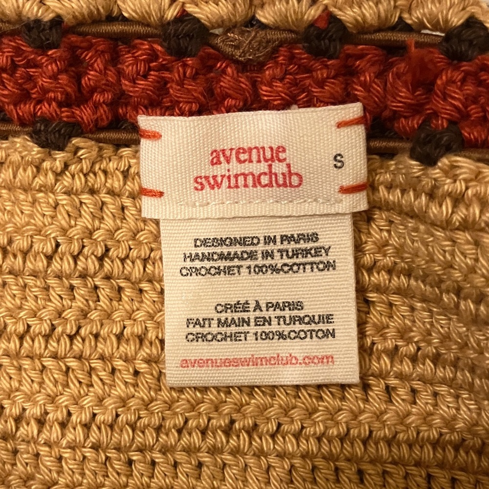 Avenue Swimclub Crochet Bathing Suit - Picture 8 of 9